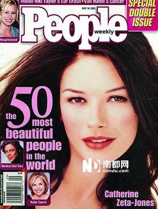 《人物》评选十大最美女星 罗伯茨与朱莉上榜